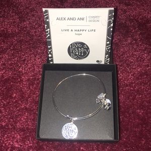 Alex And Ani Bracelet - Live A Happy Life